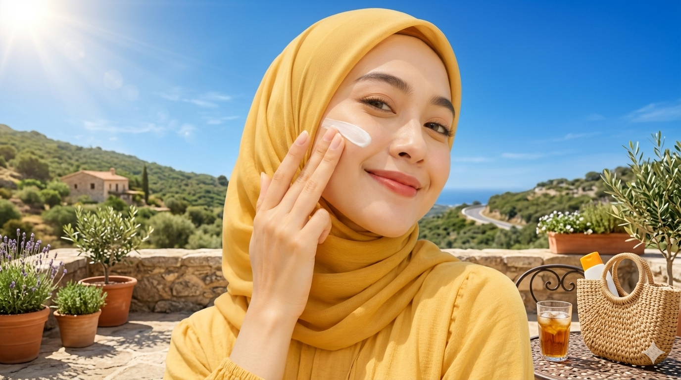 sunscreen membantu kulit terlihat awet muda