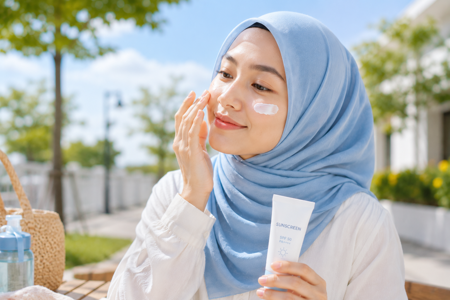wajah terasa panas setelah pakai sunscreen